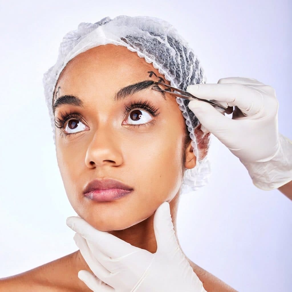 A/ Blépharoplastie supérieure